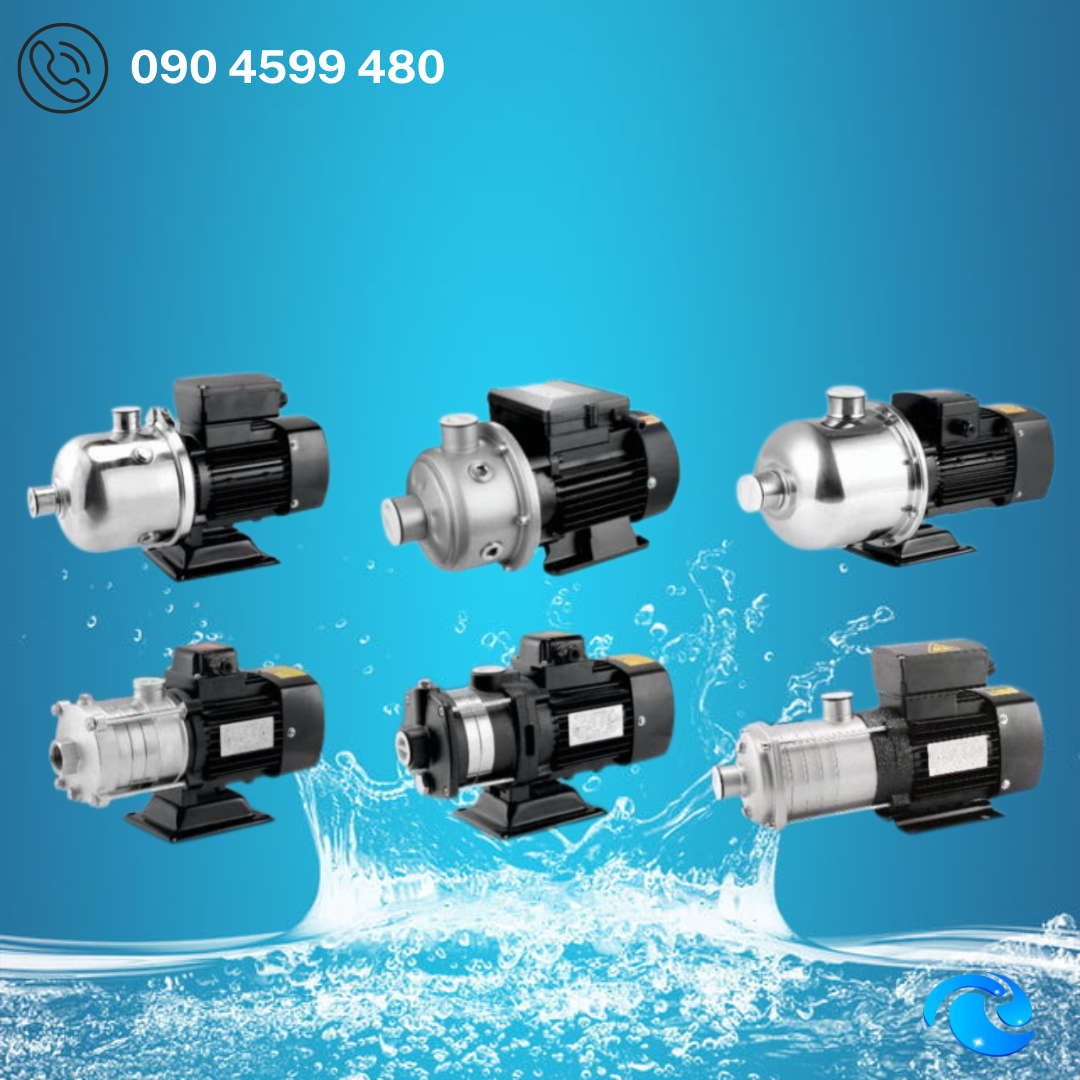 Máy bơm ly tâm đa tầng cánh hãng UPTI CF16-4T-4kw