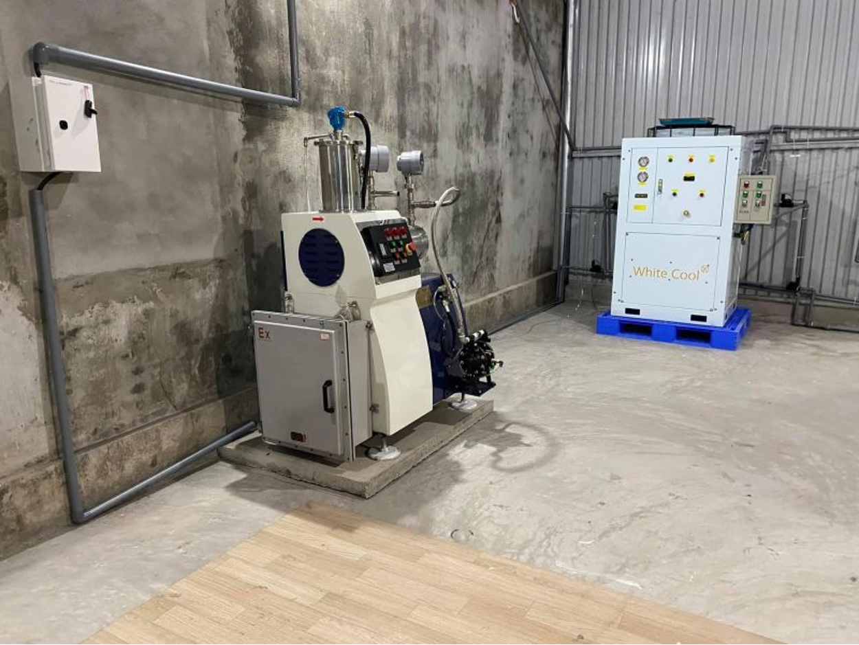 máy làm mát máy nghiền sơn