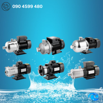 Máy bơm ly tâm đa tầng cánh hãng UPTI  CF2-6T-0.75KW