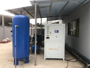 Dự án làm lạnh nước cho trạm trộn bê tông tươi